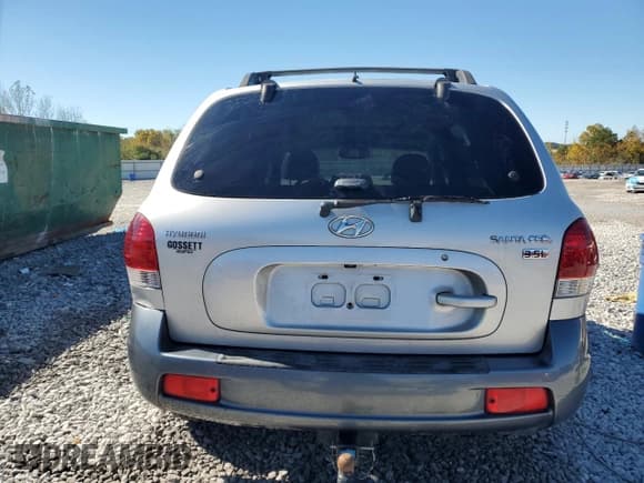 ✅ 2005 Hyundai Santa Fe GLS • VIN: KM8SC13E05U941201 • Lot: 91001145. Listed on Copart with 122,003 mi. Free auction sales archive from the USA and detailed vehicle history report at DreamBid. Image 6.
