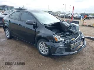 ✅ 2017 Chevrolet Sonic LS • VIN: 1G1JB5SH8H4127204 • Lot: 42983469. Listed on IAAI with 62,403 mi. Free auction sales archive from the USA and detailed vehicle history report at DreamBid. Image 1.