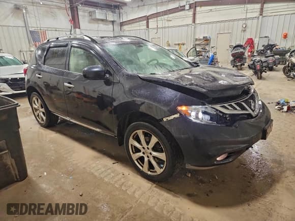 ✅ 2013 Nissan Murano SL • VIN: JN8AZ1MW7DW312869 • Lot: 94382555. Listed on Copart with 170,854 mi. Free auction sales archive from the USA and detailed vehicle history report at DreamBid. Image 4.