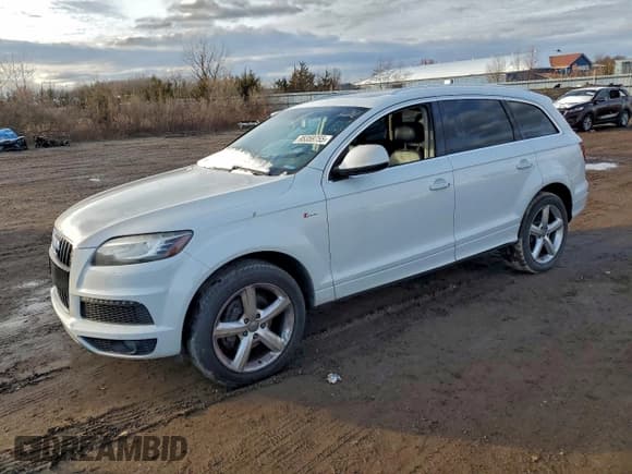 ✅ 2013 Audi Q7 S line Prestige • VIN: WA1DGAFE6DD012829 • Лот: 95359755. Опубликован ранее на Copart с пробегом 160 593 миль. Бесплатный доступ к архиву аукционных продаж из США и подробный отчёт об истории автомобиля на DreamBid. Изображение 1.