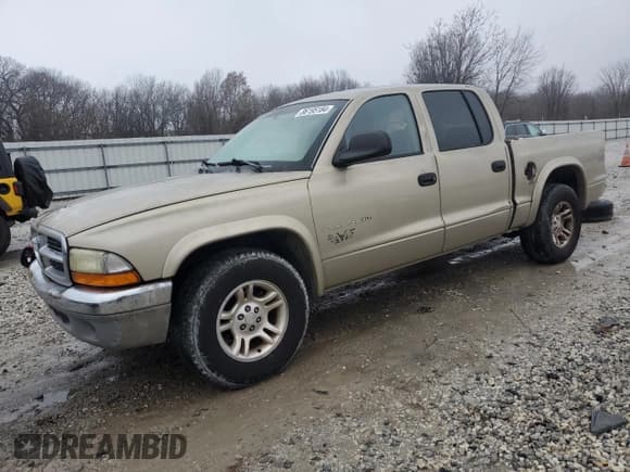 ✅ 2002 Dodge Dakota SLT • VIN: 1B7HL48N32S586363 • Lot: 86195184. Wystawiony na Copart z przebiegiem 144 064 mil. Bezpłatny archiwum sprzedaży aukcyjnych z USA i szczegółowy raport historii pojazdu na DreamBid. Zdjęcie 1.