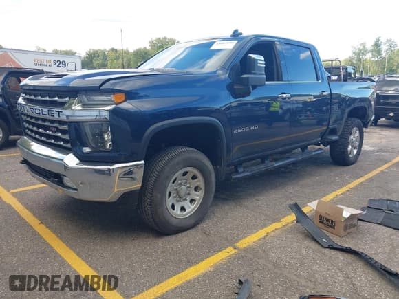 ✅ 2021 Chevrolet Silverado 2500HD LTZ • VIN: 1GC1YPEY5MF156798 • Lot: 43087195. Listed on IAAI with 45,692 mi. Free auction sales archive from the USA and detailed vehicle history report at DreamBid. Image 17.