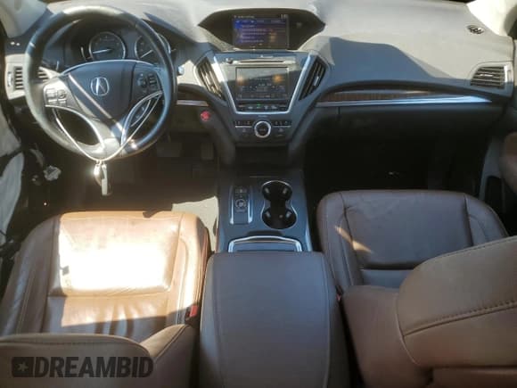 ✅ 2017 Acura MDX Technology • VIN: 5FRYD4H58HB014299 • Lot: 60636115. Listed on Copart with 117,514 mi. Free auction sales archive from the USA and detailed vehicle history report at DreamBid. Image 8.