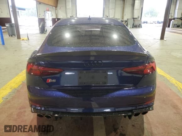 ✅ 2019 Audi S5 Sportback Premium Plus • VIN: WAUB4CF5XKA080337 • Lot: 83971915. Listed on Copart with 49,225 mi. Free auction sales archive from the USA and detailed vehicle history report at DreamBid. Image 6.