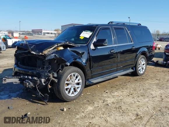 ✅ 2017 Ford Expedition Max Limited • VIN: 1FMJK1KT7HEA06142 • Lot: 41750537. Listed on IAAI with 142,747 mi. Free auction sales archive from the USA and detailed vehicle history report at DreamBid. Image 2.