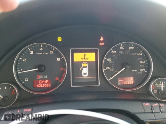 ✅ 2005 Audi S4 • VIN: WAUGL78E05A532118 • Lot: 87501375. Wystawiony na Copart z przebiegiem 150 526 mil. Bezpłatny archiwum sprzedaży aukcyjnych z USA i szczegółowy raport historii pojazdu na DreamBid. Zdjęcie 9.