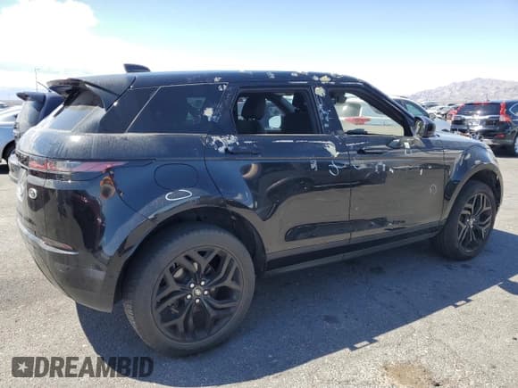 ✅ 2020 Land Rover Range Rover Evoque SE • VIN: SALZP2FX0LH007094 • Lot: 48845775. Listed on Copart with 45,427 mi. Free auction sales archive from the USA and detailed vehicle history report at DreamBid. Image 3.