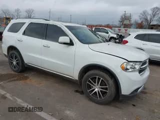 ✅ 2013 Dodge Durango Crew • VIN: 1C4RDJDG2DC692243 • Lot: 43885066. Listed on IAAI with 219,170 mi. Free auction sales archive from the USA and detailed vehicle history report at DreamBid. Image 1.