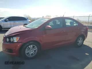 2012 Chevrolet Sonic LS with VIN 1G1JA5SH5C4222752, listed as a Copart auction lot 69667635 with 86,479 mi miles and Salvage title. Bid and sale history available at DreamBid. Image 1.