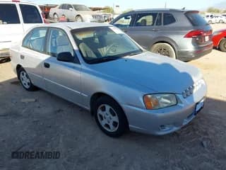 ✅ 2001 Hyundai Accent GL • VIN: KMHCG45C91U199669 • Lot: 43530270. Listed on IAAI with 57,149 mi. Free auction sales archive from the USA and detailed vehicle history report at DreamBid. Image 1.