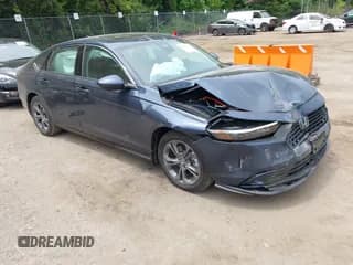 ✅ 2025 Honda Accord EX-L • VIN: 1HGCY2F64SA043493 • Lot: 42421272. Wystawiony na IAAI z przebiegiem 7 922 mil. Bezpłatny archiwum sprzedaży aukcyjnych z USA i szczegółowy raport historii pojazdu na DreamBid. Zdjęcie 1.