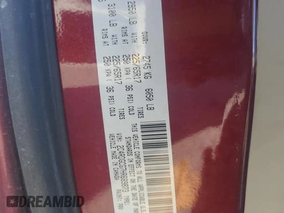 ✅ 2017 Dodge Grand Caravan SXT • VIN: 2C4RDGCG7HR689873 • Lot: 69634105. Listed on Copart with 140,767 mi. Free auction sales archive from the USA and detailed vehicle history report at DreamBid. Image 13.