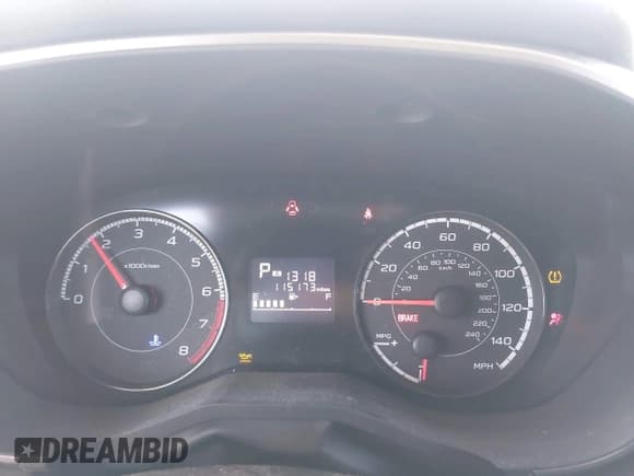 ✅ 2017 Subaru Impreza Premium • VIN: 4S3GTAB64H3740061 • Lot: 43033499. Listed on IAAI with 115,173 mi. Free auction sales archive from the USA and detailed vehicle history report at DreamBid. Image 7.