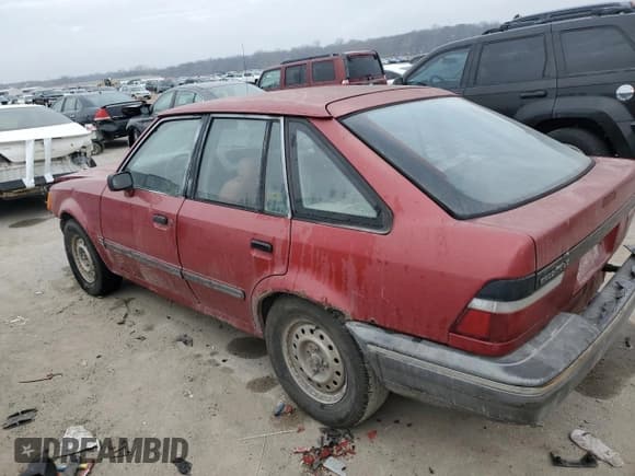 ✅ 1989 Ford Escort • VIN: 1FAPP959XKW361294 • Лот: 83879674. Опубликован ранее на Copart с пробегом 12 406 миль. Бесплатный доступ к архиву аукционных продаж из США и подробный отчёт об истории автомобиля на DreamBid. Изображение 2.