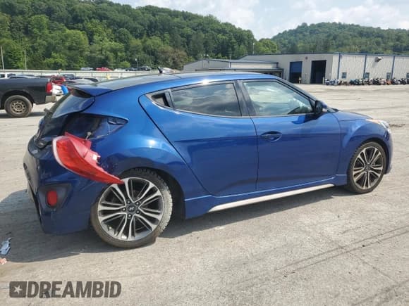 ✅ 2016 Hyundai Veloster Turbo • VIN: KMHTC6AE3GU278777 • Lot: 64387313. Wystawiony na Copart z przebiegiem 95 982 mil. Bezpłatny archiwum sprzedaży aukcyjnych z USA i szczegółowy raport historii pojazdu na DreamBid. Zdjęcie 3.