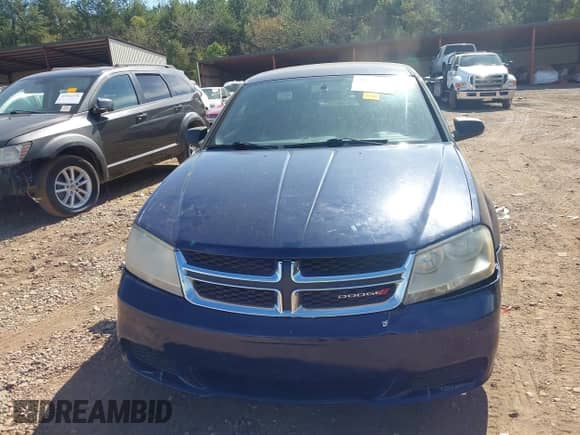 2013 Dodge Avenger SE V6 with VIN 1C3CDZAG1DN619706, listed as a IAAI auction lot 43526008 with 107,845 mi miles and . Bid and sale history available at DreamBid. Image 6.