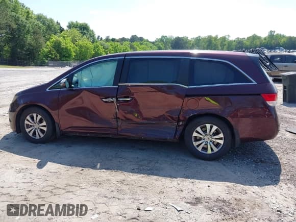 ✅ 2014 Honda Odyssey EX-L • VIN: 5FNRL5H64EB076088 • Lot: 42144781. Listed on IAAI with 174,135 mi. Free auction sales archive from the USA and detailed vehicle history report at DreamBid. Image 13.