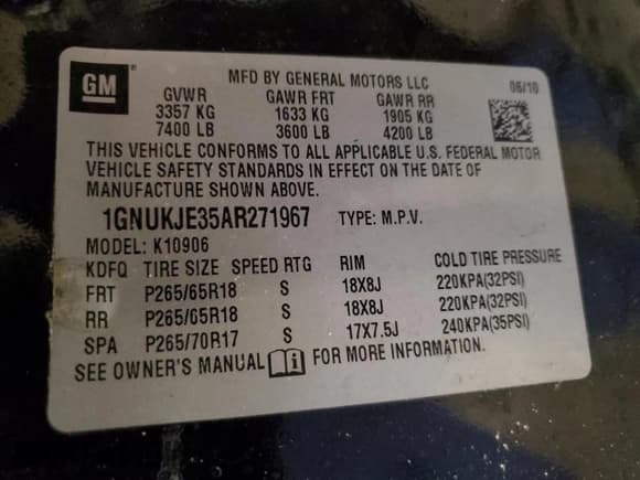 ✅ 2011 Chevrolet Suburban • VIN: MI0206A381N062111 • Lot: 43635065. Listed on Copart with 164,599 mi. Free auction sales archive from the USA and detailed vehicle history report at DreamBid. Image 15.