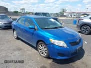 ✅ 2009 Toyota Corolla • VIN: 2T1BU40EX9C034966 • Lot: 42399400. Listed on IAAI with 191,980 mi. Free auction sales archive from the USA and detailed vehicle history report at DreamBid. Image 1.