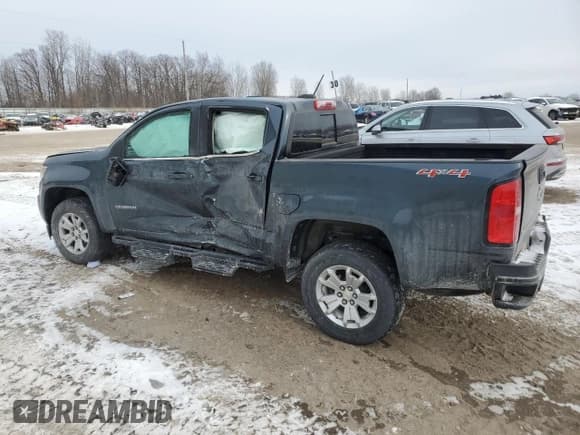 ✅ 2020 Chevrolet Colorado 4WD LT • VIN: 1GCGTCEN4L1160117 • Лот: 89152135. Опубликован ранее на Copart с пробегом Не указан. Бесплатный доступ к архиву аукционных продаж из США и подробный отчёт об истории автомобиля на DreamBid. Изображение 2.