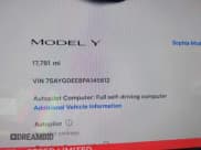 ✅ 2023 Tesla Model Y Long Range • VIN: 7SAYGDEE8PA145812 • Lot: 43535169. Listed on IAAI with 17,781 mi. Free auction sales archive from the USA and detailed vehicle history report at DreamBid. Image 7.