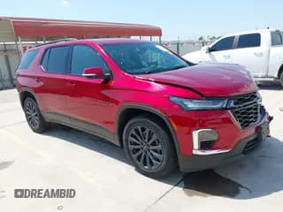 ✅ 2023 Chevrolet Traverse RS • VIN: 1GNERJKW1PJ279005 • Lot: 42971873. Wystawiony na IAAI z przebiegiem 53 707 mil. Bezpłatny archiwum sprzedaży aukcyjnych z USA i szczegółowy raport historii pojazdu na DreamBid. Zdjęcie 1.
