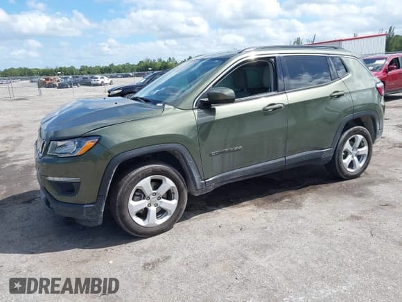 ✅ 2021 Jeep Compass Latitude • VIN: 3C4NJDBB6MT589430 • Lot: 43479624. Listed on IAAI with 68,880 mi. Free auction sales archive from the USA and detailed vehicle history report at DreamBid. Image 17.
