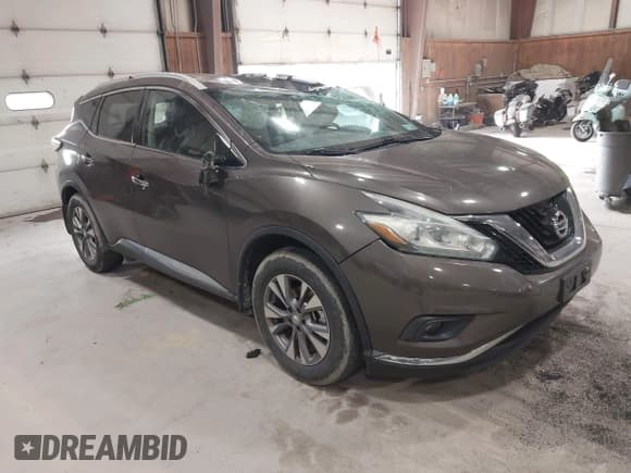 ✅ 2015 Nissan Murano SL • VIN: 5N1AZ2MH3FN220374 • Lot: 43736902. Wystawiony na IAAI z przebiegiem 143 738 mil. Bezpłatny archiwum sprzedaży aukcyjnych z USA i szczegółowy raport historii pojazdu na DreamBid. Zdjęcie 1.