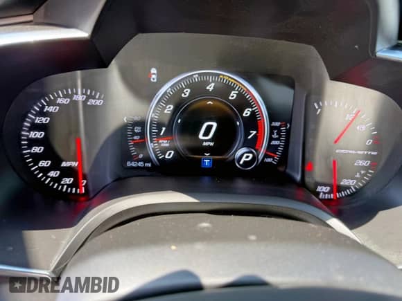 2017 Chevrolet Corvette 3LT с VIN 1G1YF3D70H5123914, выставлен на аукционе Copart как лот 59671705 с пробегом 62 245 миль миль и Чистый • Clean title. История ставок и продаж доступна на DreamBid. Изображение 8.