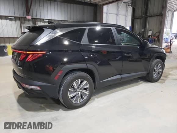 2023 Hyundai Tucson Blue z VIN KM8JBCA11PU096839, wystawiony jako Copart lot #52384595 z przebiegiem 32 983 mil mil oraz Szkoda całkowita • Salvage title. Historia ofert i sprzedaży dostępna na DreamBid. Obrazek 3.