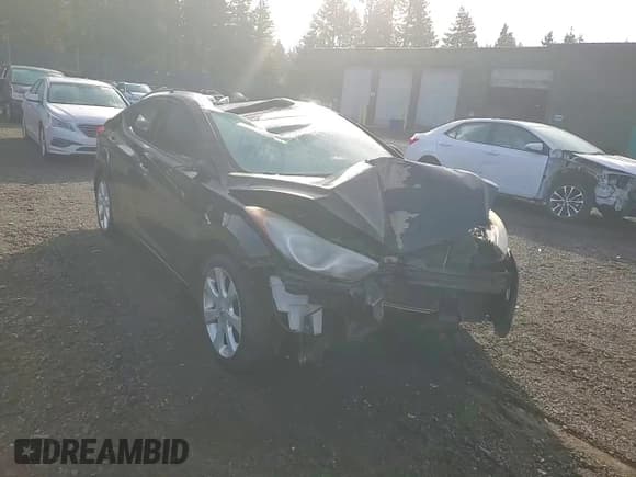 ✅ 2013 Hyundai Elantra Limited • VIN: KMHDH4AE1DU697314 • Lot: 89499465. Listed on Copart with 108,926 mi. Free auction sales archive from the USA and detailed vehicle history report at DreamBid. Image 13.