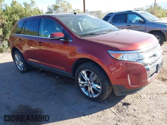 ✅ 2014 Ford Edge Limited • VIN: 2FMDK4KC5EBA07571 • Лот: 43635563. Опубликован ранее на IAAI с пробегом 195 632 миль. Бесплатный доступ к архиву аукционных продаж из США и подробный отчёт об истории автомобиля на DreamBid. Изображение 1.