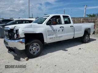 ✅ 2018 Chevrolet Silverado 2500HD Work Truck • VIN: 1GC2CUEG8JZ262116 • Lot: 84633705. Listed on Copart with Not provided. Free auction sales archive from the USA and detailed vehicle history report at DreamBid. Image 1.