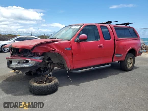 ✅ 1997 Ford F-150 • VIN: 1FTDX08W4VKA51941 • Лот: 68773355. Опубликован ранее на Copart с пробегом 109 687 миль. Бесплатный доступ к архиву аукционных продаж из США и подробный отчёт об истории автомобиля на DreamBid. Изображение 1.