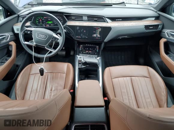 ✅ 2022 Audi e-tron Premium • VIN: WA1AAAGE6NB033857 • Lot: 64072135. Listed on Copart with 35,405 mi. Free auction sales archive from the USA and detailed vehicle history report at DreamBid. Image 8.