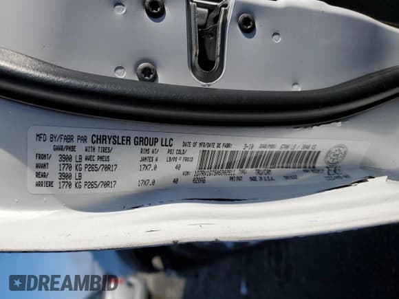 ✅ 2010 Dodge 1500 SLT • VIN: 1D7RV1GT5AS202911 • Lot: 41792975. Wystawiony na Copart z przebiegiem 227 118 mil. Bezpłatny archiwum sprzedaży aukcyjnych z USA i szczegółowy raport historii pojazdu na DreamBid. Zdjęcie 14.