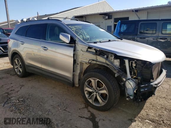 ✅ 2015 Hyundai Santa Fe GLS • VIN: KM8SMDHFXFU099663 • Лот: 52713994. Опубликован ранее на Copart с пробегом 146 349 миль. Бесплатный доступ к архиву аукционных продаж из США и подробный отчёт об истории автомобиля на DreamBid. Изображение 4.