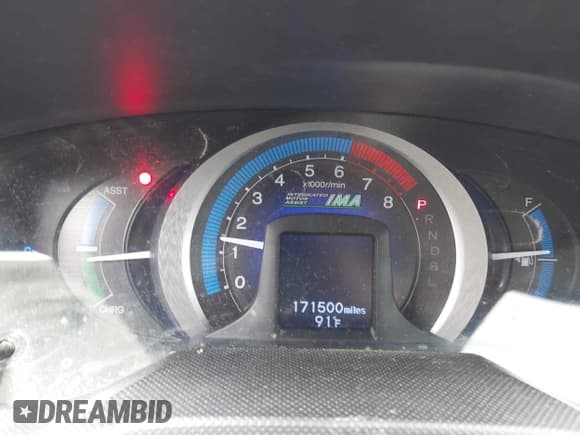 ✅ 2011 Honda Insight LX • VIN: JHMZE2H5XBS010979 • Lot: 42238003. Listed on IAAI with 171,500 mi. Free auction sales archive from the USA and detailed vehicle history report at DreamBid. Image 7.