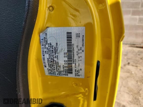 ✅ 2004 Ford Mustang Deluxe • VIN: 1FAFP44684F204775 • Lot: 82301525. Listed on Copart with 229,182 mi. Free auction sales archive from the USA and detailed vehicle history report at DreamBid. Image 13.