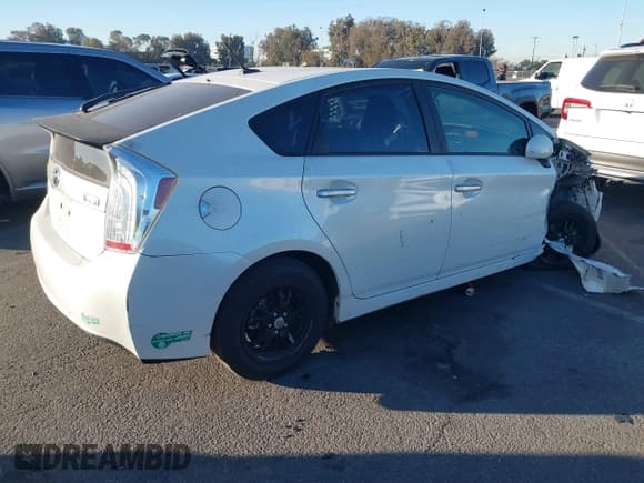 ✅ 2013 Toyota Prius • VIN: JTDKN3DP8D3038907 • Lot: 41360784. Listed on IAAI with 148,252 mi. Free auction sales archive from the USA and detailed vehicle history report at DreamBid. Image 4.