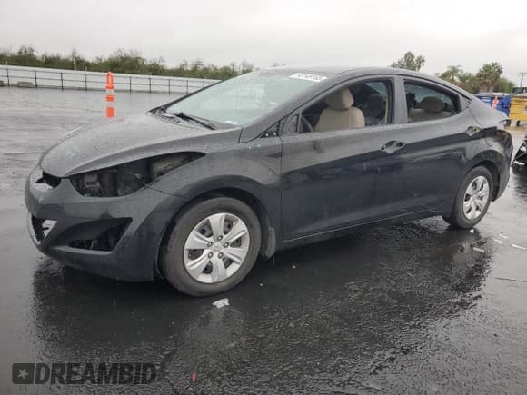 ✅ 2016 Hyundai Elantra SE • VIN: 5NPDH4AE7GH773671 • Lot: 93149165. Wystawiony na Copart z przebiegiem 99 544 mil. Bezpłatny archiwum sprzedaży aukcyjnych z USA i szczegółowy raport historii pojazdu na DreamBid. Zdjęcie 1.