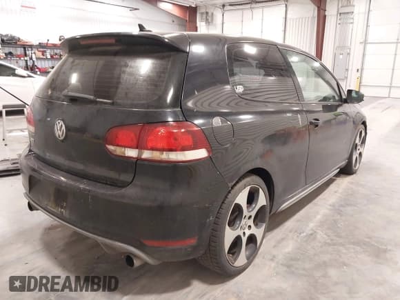 ✅ 2010 Volkswagen Golf GTI • VIN: WVWFD7AJ9AW182407 • Lot: 43691362. Listed on IAAI with 104,468 mi. Free auction sales archive from the USA and detailed vehicle history report at DreamBid. Image 4.