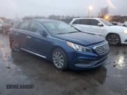 ✅ 2016 Hyundai Sonata Sport • VIN: 5NPE34AF6GH435898 • Lot: 72313402. Listed on Copart with 51,690 mi. Free auction sales archive from the USA and detailed vehicle history report at DreamBid. Image 4.