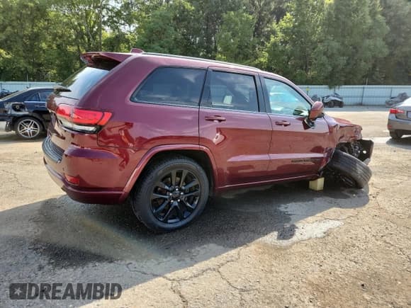 ✅ 2020 Jeep Grand Cherokee Altitude • VIN: 1C4RJEAG7LC329018 • Lot: 80485875. Listed on Copart with 107,449 mi. Free auction sales archive from the USA and detailed vehicle history report at DreamBid. Image 3.