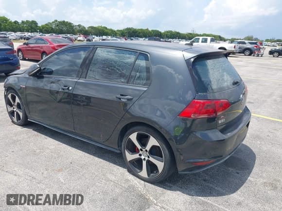 ✅ 2015 Volkswagen Golf GTI SE • VIN: 3VW4T7AU0FM043274 • Lot: 42191448. Listed on IAAI with 108,094 mi. Free auction sales archive from the USA and detailed vehicle history report at DreamBid. Image 3.