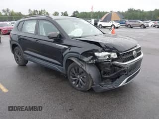 ✅ 2022 Volkswagen Taos S • VIN: 3VVDX7B27NM011572 • Lot: 42961952. Listed on IAAI with 62,083 mi. Free auction sales archive from the USA and detailed vehicle history report at DreamBid. Image 1.