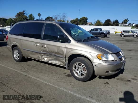 2002 Dodge Caravan EX z VIN 2B8GP74L72R693158, wystawiony jako Copart lot #46673595 z przebiegiem 181 451 mil mil oraz Szkoda całkowita • Salvage title. Historia ofert i sprzedaży dostępna na DreamBid. Obrazek 4.