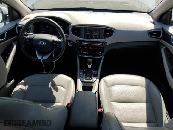 2019 Hyundai Ioniq Limited with VIN KMHC75LD2KU125707, listed as a Copart auction lot 72266534 with 59,179 mi miles and Salvage title. Bid and sale history available at DreamBid. Image 8.