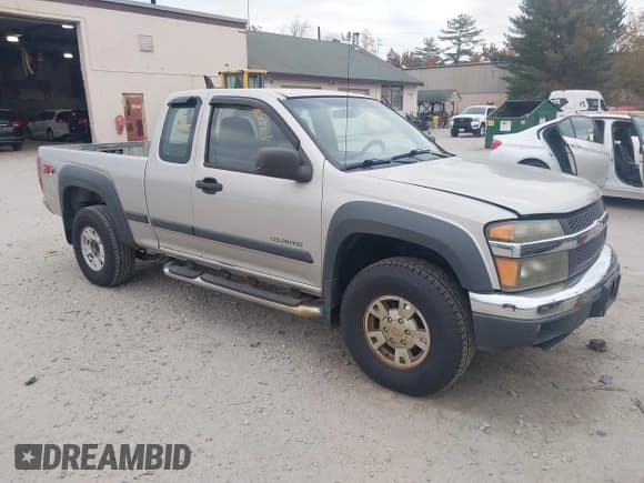 ✅ 2005 Chevrolet Colorado Z71 • VIN: 1GCDT196958180495 • Lot: 43576854. Listed on IAAI with 147,939 mi. Free auction sales archive from the USA and detailed vehicle history report at DreamBid. Image 1.