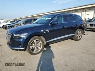 ✅ 2021 Genesis GV80 Advanced Plus • VIN: KMUHCESC5MU052072 • Лот: 63087895. Опубликован ранее на Copart с пробегом 54 966 миль. Бесплатный доступ к архиву аукционных продаж из США и подробный отчёт об истории автомобиля на DreamBid. Изображение 1.